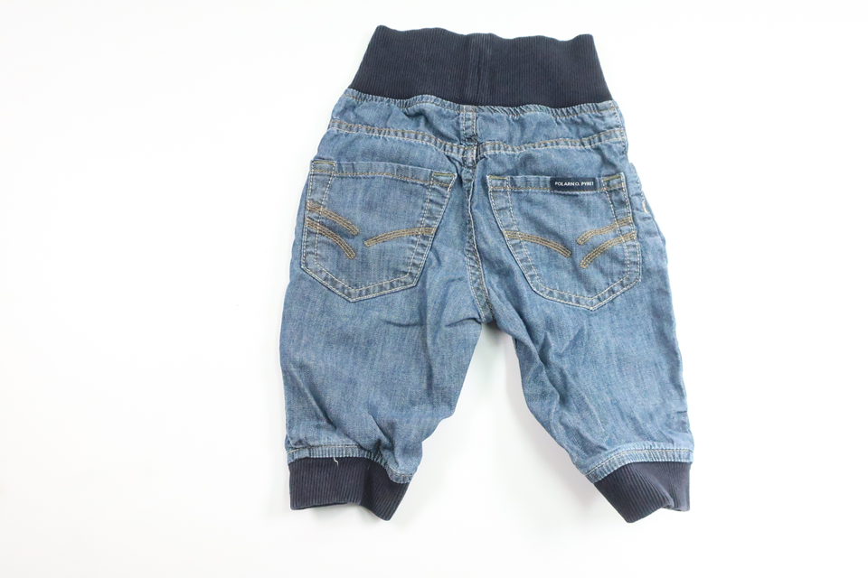 Jeansbukser fra Polarn o. Pyret - Str. 62 - Denim