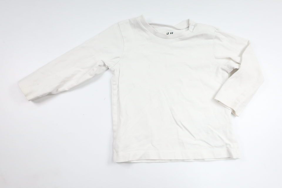 Sweater fra H&M - Størrelse 80 - Hvid