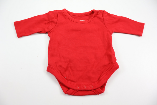 Body fra Baby Club by C&A - Størrelse 50 - Rød