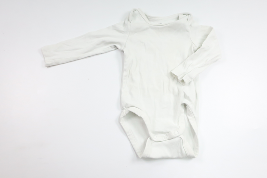 Bodysuit fra H&M - Størrelse 74 - Hvid