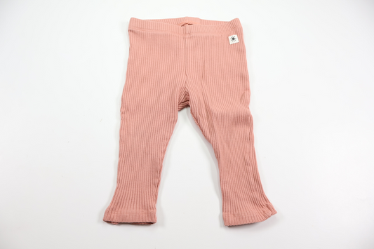 Ribbede bukser fra Lindex - Størrelse 74 - Pink