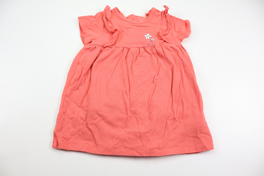Kjole med indbygget body fra Lupilu - Størrelse 74/80 - Rosa