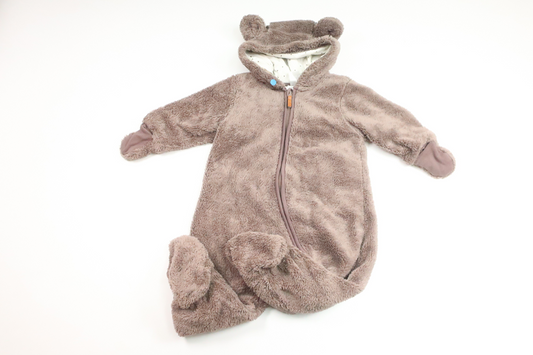 Teddy jumpsuit fra H&M - Størrelse 74 - Brun