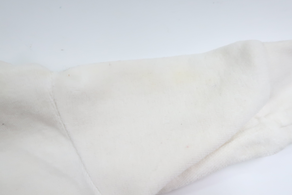 Fleecepyjamas fra H&M - Størrelse 50/56 - Hvid