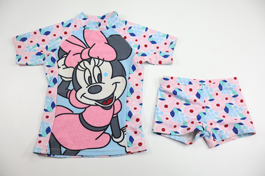 UV-dragt fra Disney - Størrelse 92/98 - Rosa