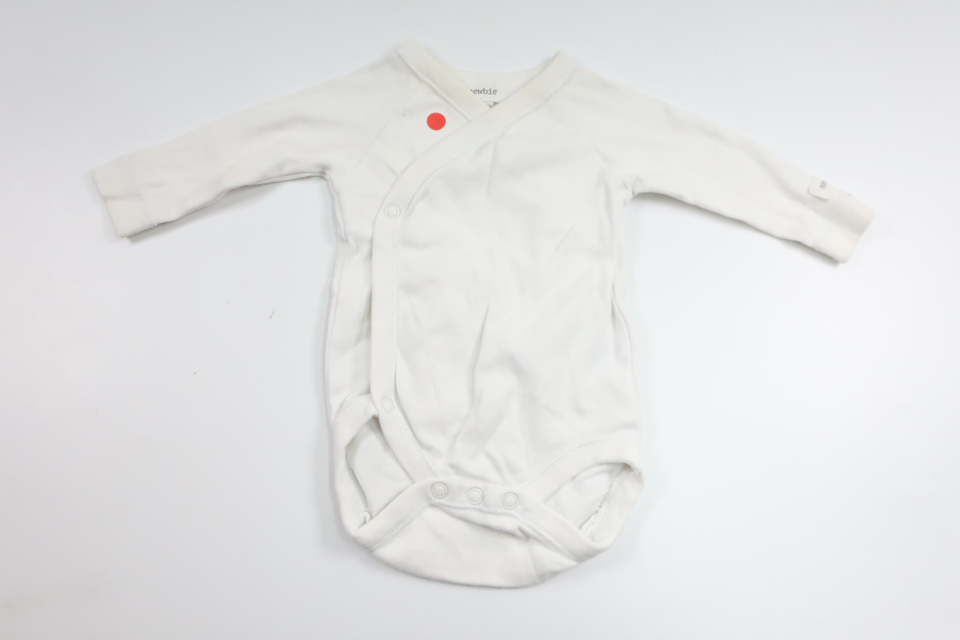 Bodysuit fra Newbie - Størrelse 56 - Hvid
