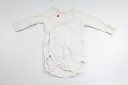 Bodysuit fra Newbie - Størrelse 56 - Hvid