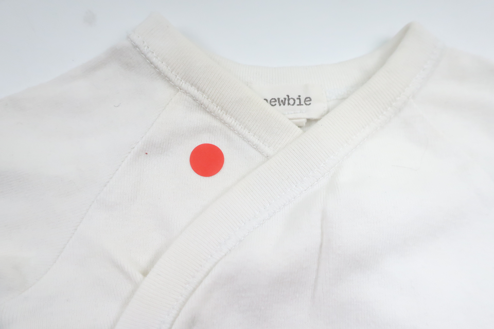 Bodysuit fra Newbie - Størrelse 56 - Hvid