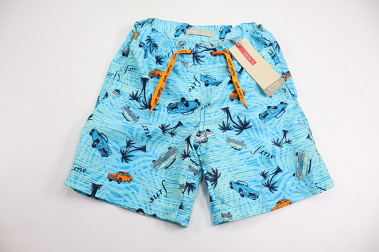 Badeshorts fra Name It - Størrelse 104 - Blå