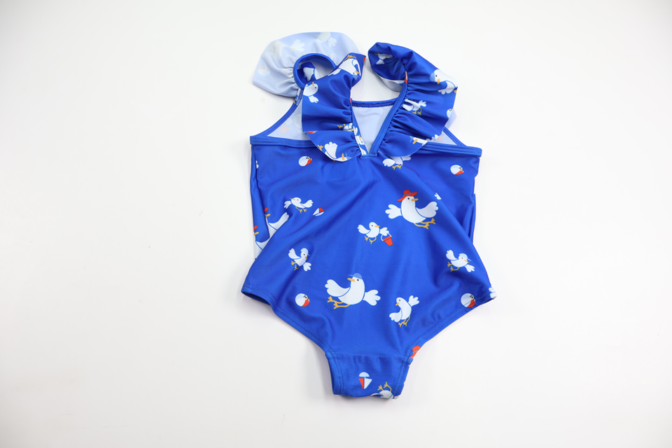 Badedragt fra H&M - Størrelse 74/80 - Blå