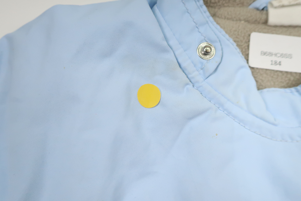 Fleeceforet jakke fra H&M - Størrelse 80 - Blå