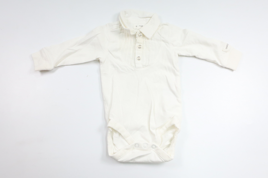 Bodysuit fra Newbie - Størrelse 62 - Hvid