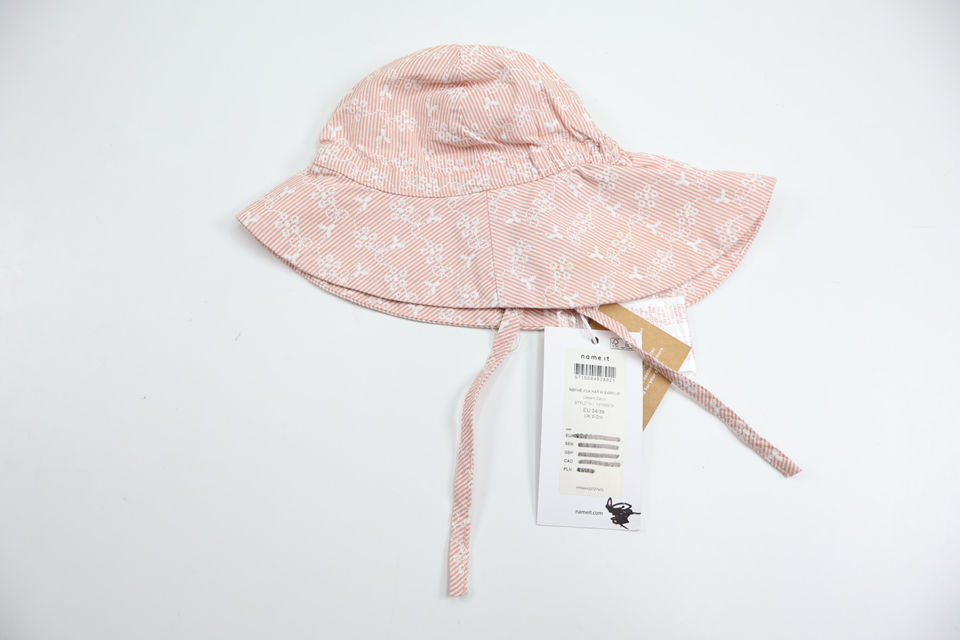 Solhat fra Name It - Størrelse 34/39 - Rosa