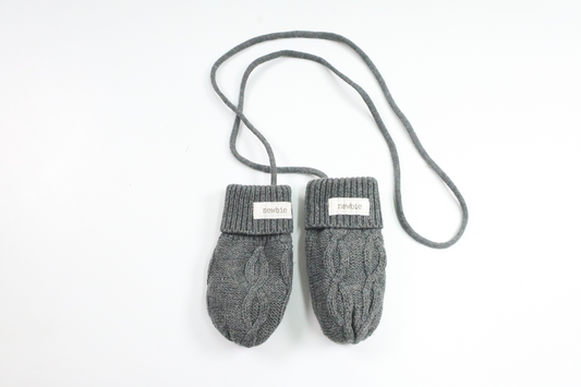 Fleeceforede vanter fra Newbie - Størrelse One size - Grå