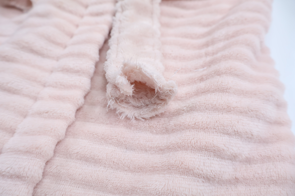 Badekåbe/Morgenkåbe fra Ukendt - Størrelse 122/128 - Rosa