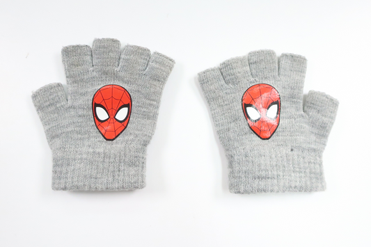 Spiderman Vanter fra Ukendt - Størrelse 92/98 - Grå