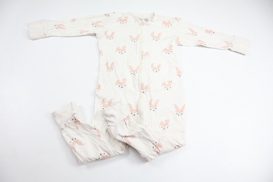 Pyjamas fra Lindex - Størrelse 92 - Hvid