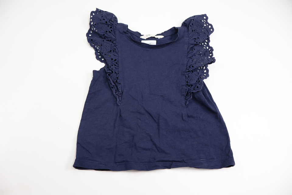 Tanktop fra H&M - Størrelse 98/104 - Marineblå