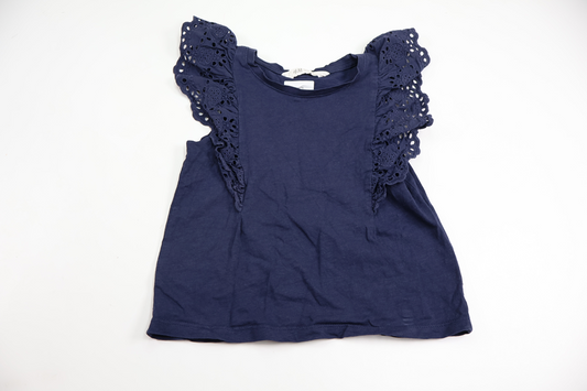 Tanktop fra H&M - Størrelse 98/104 - Marineblå