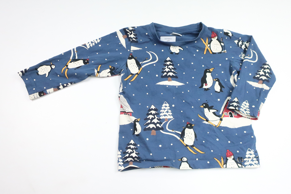 Sweater fra Lindex - Størrelse 92 - Blå