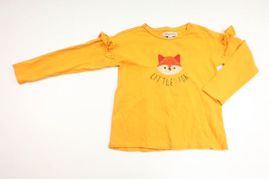 Sweater fra Amy & Lucy - Størrelse 110/116 - Gul