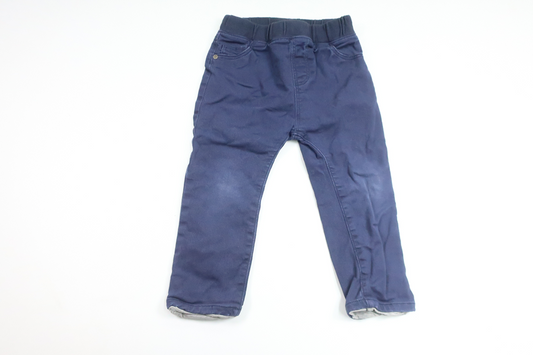 Forede bukser fra H&M - Størrelse 92 - Marineblå
