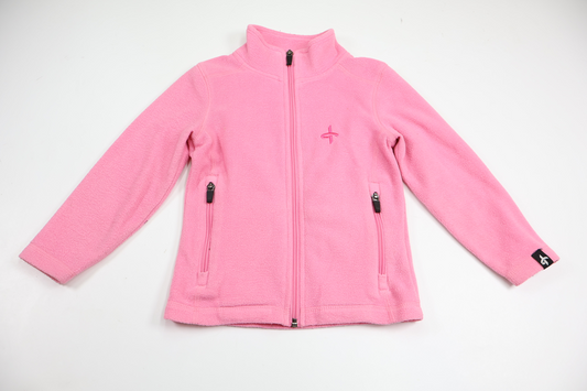 Fleecejakke fra Cross Sportswear - Størrelse 86/92 - Rosa