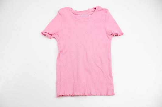 Ribbet trøje fra Primark - Størrelse 116 - Rosa
