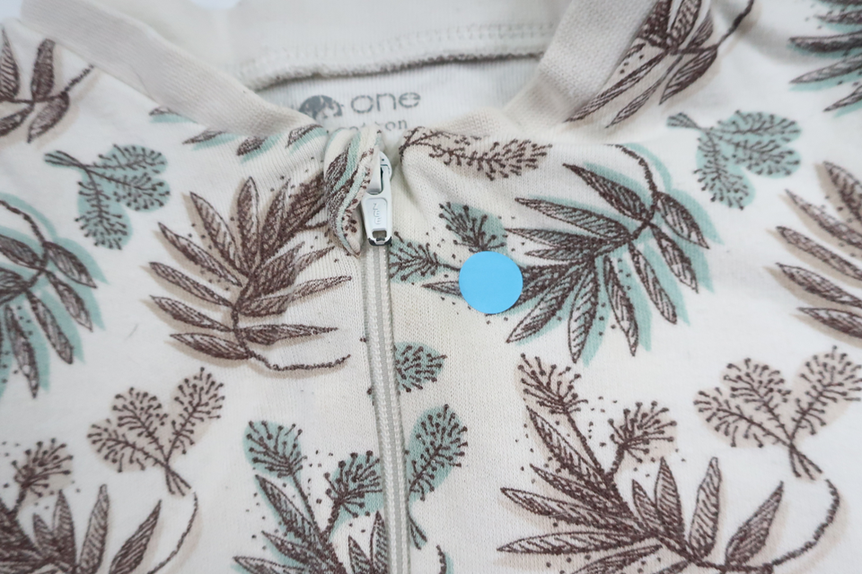 Pyjamas fra Tiny One - Størrelse 68 - Hvid