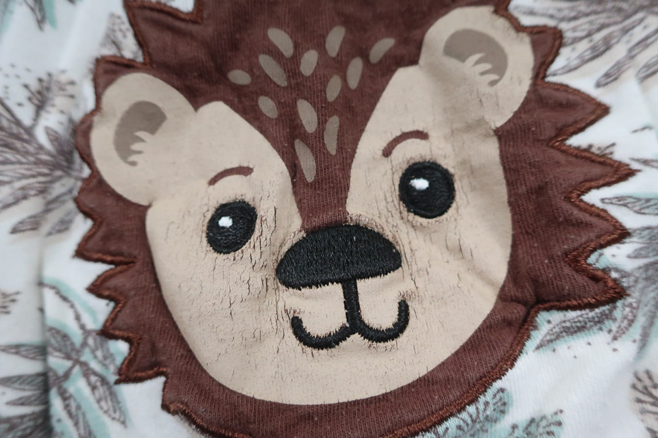 Pyjamas fra Tiny One - Størrelse 68 - Hvid