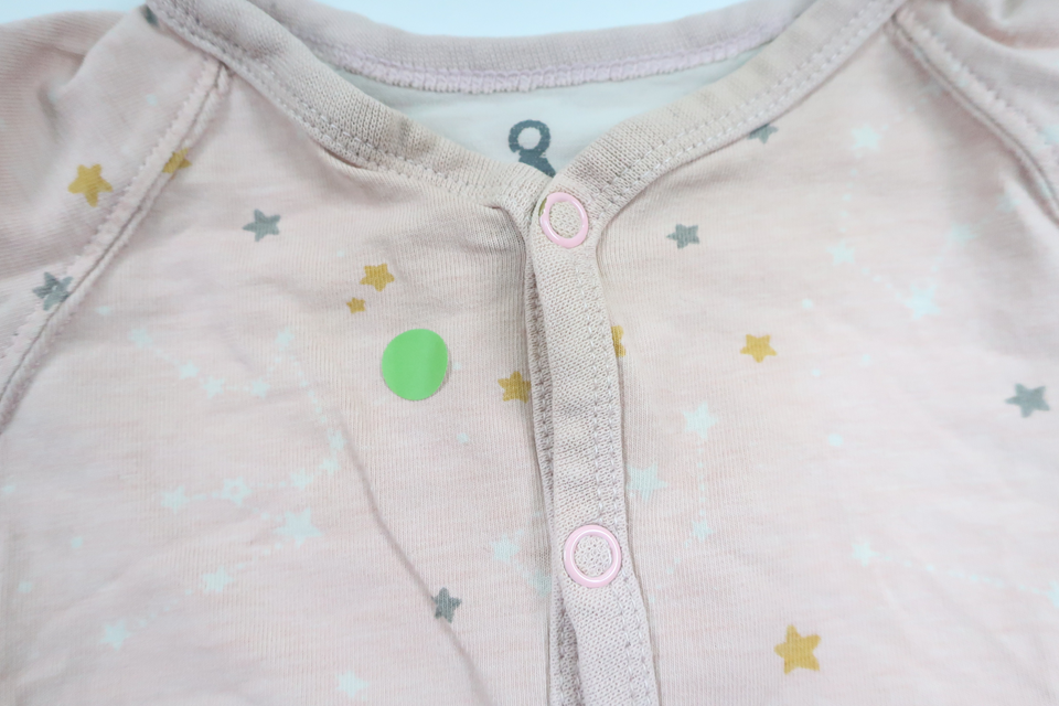 Pyjamas med stjerner fra Åhléns - Størrelse 62/68 - Lyserød