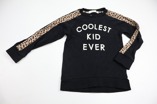 Sweatshirt fra Kappahl - Størrelse 98/104 - Sort