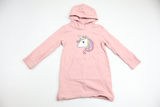 Sweatshirtkjole fra Uniq Mini - Størrelse 98/104 - Rosa