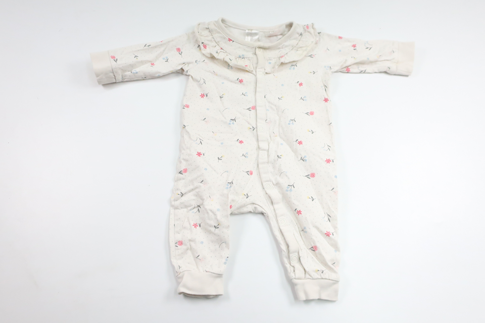 Pyjamas fra H&M - Størrelse 62 - Hvid