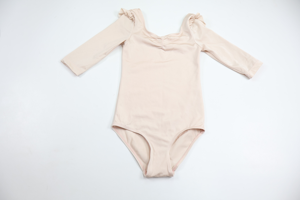 Dansekostume/body fra Kappahl - Størrelse 110/116 - Pink