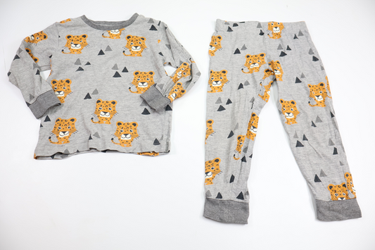 Todelt pyjamas fra Kappahl - Størrelse 98/104 - Grå