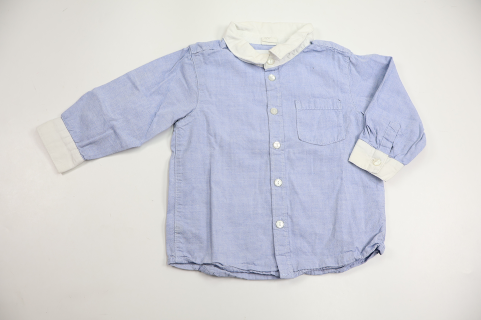 Skjorte fra H&M - Størrelse 80 - Blå