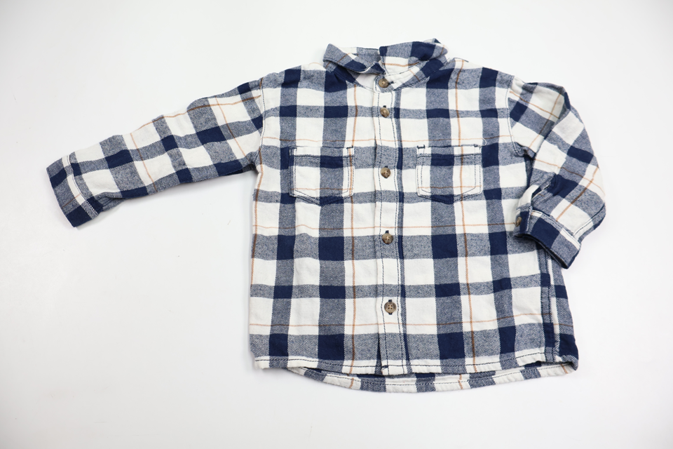 Ternet skjorte fra H&M - Størrelse 74 - Blå
