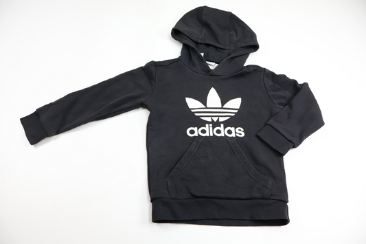 Hættetrøje fra Adidas - Størrelse 116 - Sort