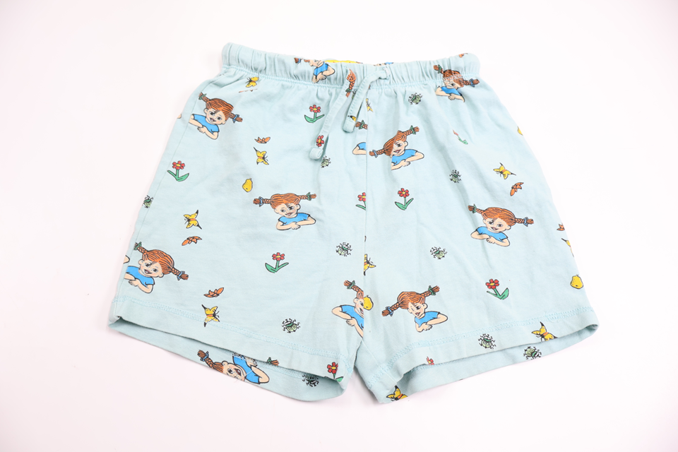 Shorts fra Pippi Langstrømpe - Størrelse 86/92 - Blå