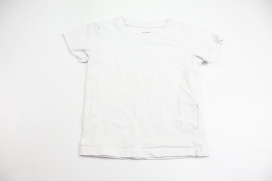 T-shirt fra Lager 157 - Størrelse 100 - Hvid