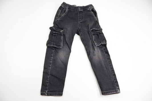 Cowboybukser fra Lindex - Størrelse 122 - Denim