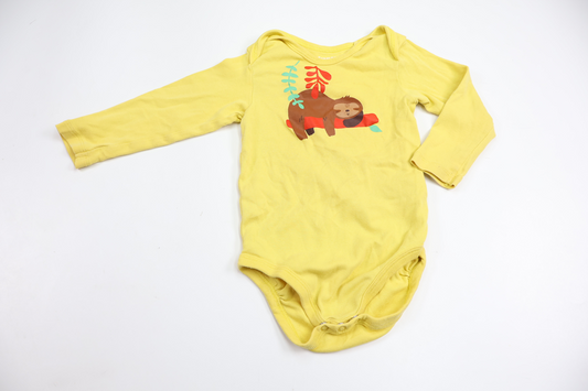 Bodysuit fra Lupilu - Størrelse 74/80 - Gul