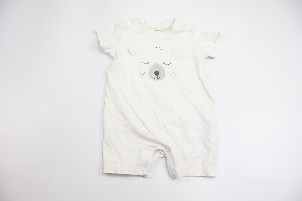 Pyjamas fra H&M - Størrelse 68 - Hvid