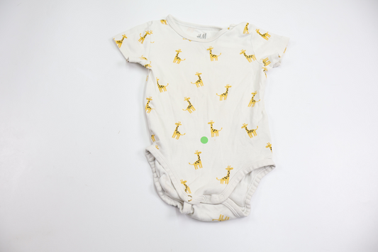 Bodysuit fra H&M - Størrelse 74 - Hvid