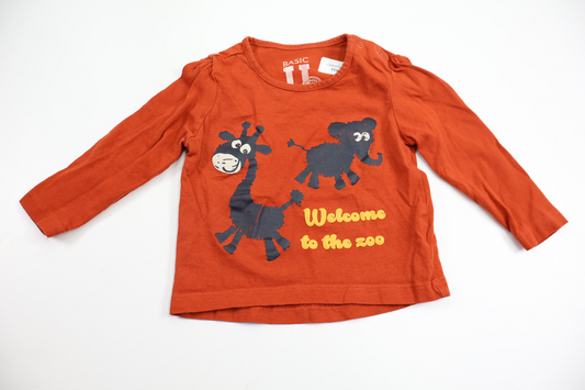 Trøje fra Basic U - Størrelse 74 - Orange