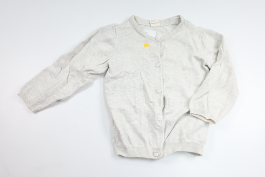 Cardigan fra H&M - Størrelse 92 - Grå