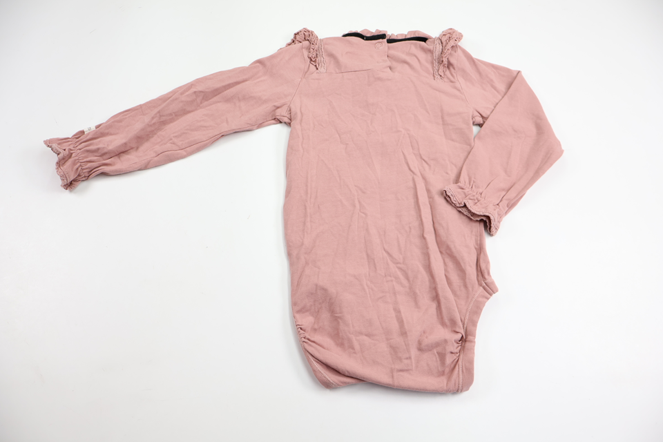 Bodysuit fra Newbie - Størrelse 86 - Lyserød