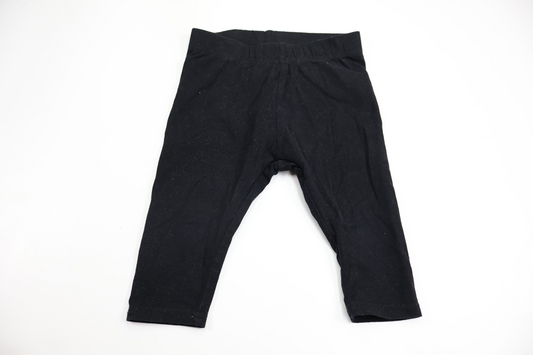 Korte leggings fra Basic U - Størrelse 92 - Sort