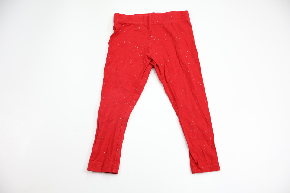 Leggings fra ICA I Love Eco - Størrelse 86/92 - Rød